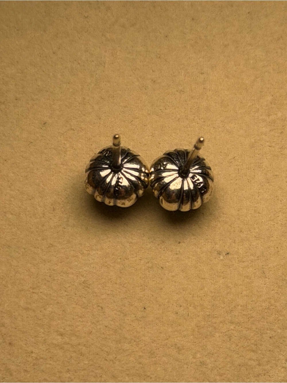 Pandora 925 Turquoise Silver Beaded Stud Earrings - Picture 3 of 3